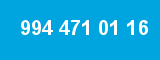 994 471 01 16 994 471 01 16